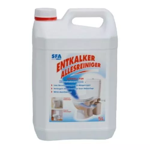 (4,28 €/L) SFA Sanibroy Entkalker für Kleinhebeanlagen 5 Liter X2910