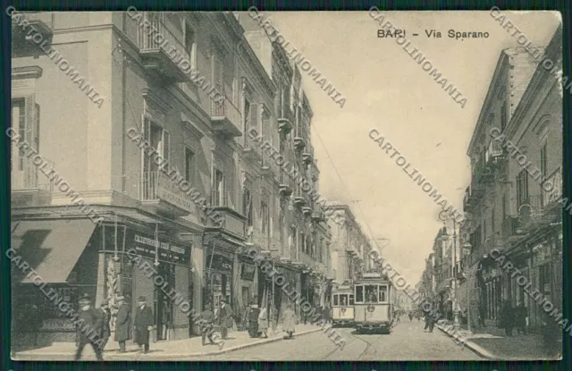 Bari City Tram Postcard QQ4522
