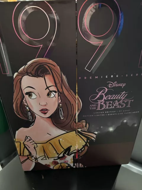 Disney Designer Premiere Collection Belle BatB Limited Edition 4500 Doll