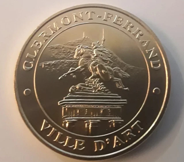 jetons touristiques monnaie de paris CLERMONT FERRAND 2022