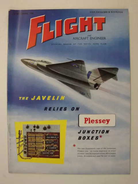 Flight 2 Dec 1955: Felixstowe Flying Boat, Supersonic Ejection, RAF Auster, Avro