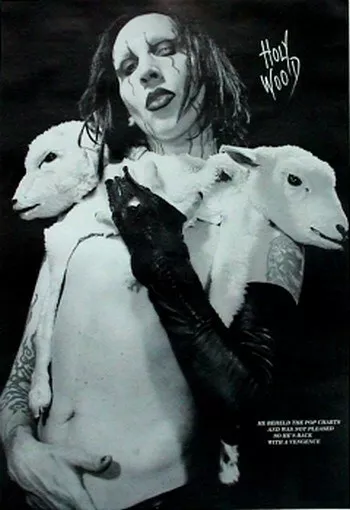 MARILYN MANSON POSTER Holy Wood RARE NEW HOT 24X36