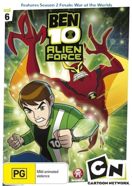 DVD - Ben 10: Alien Force - Segunda Temporada Completa (2 DVDs) Original