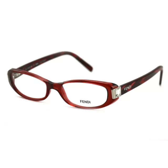 Fendi Women's Eyeglasses FF666R 603 Burgundy 51 16 135 Frames Oval