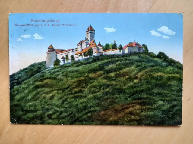 Ak Orschwiller - Orschweiler / Hohkönigsburg - Château du Haut-Koenigsbourg 1914