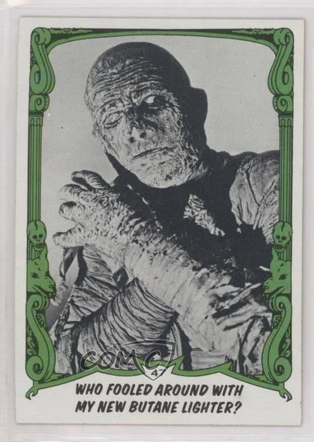 1980 Topps Creature Feature You'll Die Laughing #47 0rq9