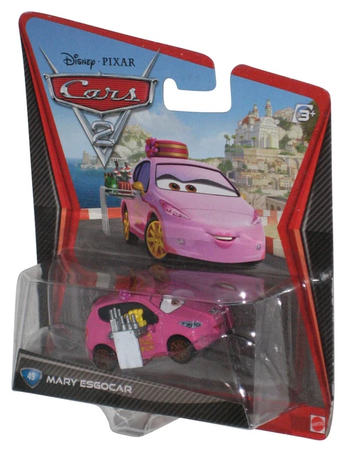 DISNEY PIXAR CARS 2 Movie Mary Esgocar Die Cast Mattel Toy Car #49 £15. ...