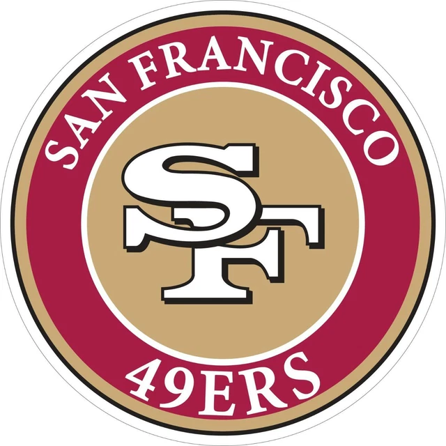 SAN FRANCISCO 49ERS Vinyl Decal Car Sticker for Walls, Cornhole