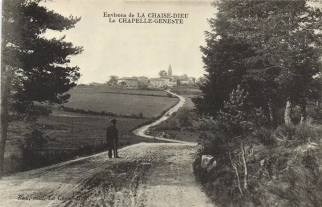CPA Env. de LA CHAISE-DIEU La Chapelle-Geneste (170203)