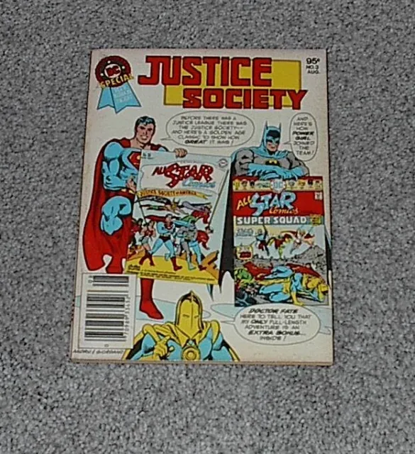DC Special Blue Ribbon Digest #3 The Justice Society   1980 DC