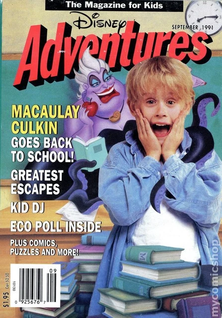 Disney Adventures Digest Vol. 1 #11 FN 1991 Stock Image