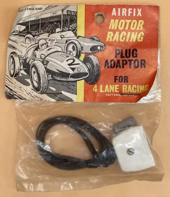 Plug Adaptor 4 Lane Racing 5062 Slot Car Airfix For motor racing Sealed AIRFIX