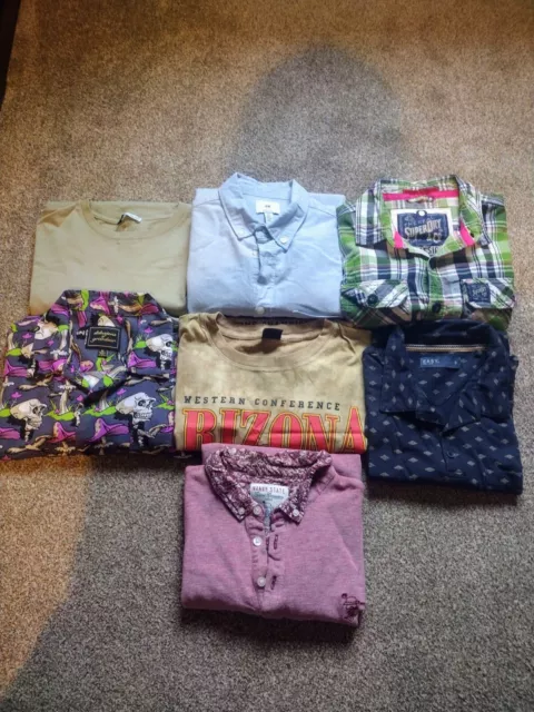 Mens Shirts and T Shirts Job Lot