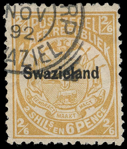 Swaziland Scott 6 Gibbons 7 Used Stamp