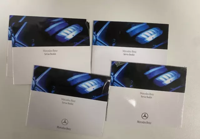 Damaged Mercedes Benz Service Book Covers All Models Cars Vans