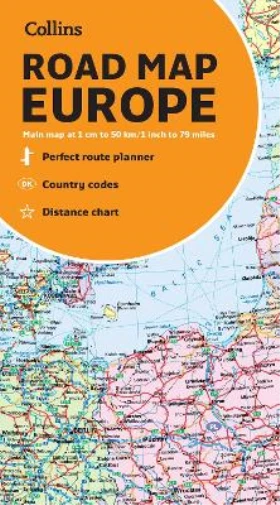 COLLINS MAP OF Europe (Map) £10.01 - PicClick UK