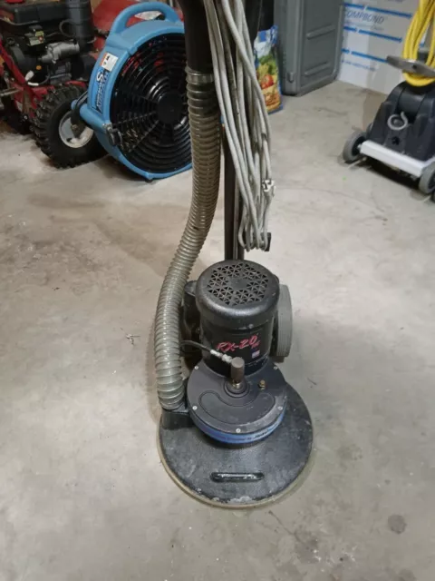 Hydramaster rx20 he rotary carpet cleaning attachment.