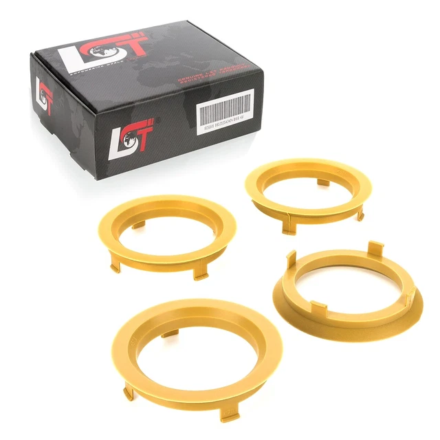 Kit 4 Anelli Di Centraggio Da 74,1 mm A 66,6 mm Per Cerchi In