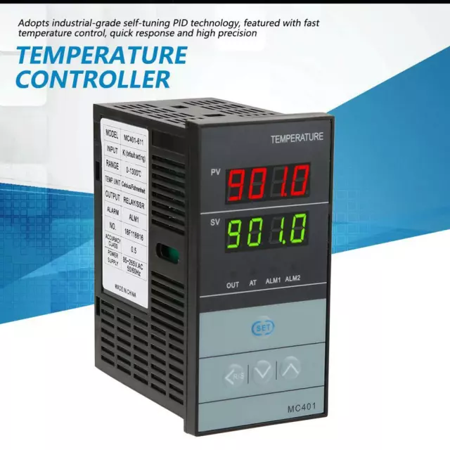 Thermostat numérique PID régulateur de température température température température Relais contrôleur et sortie SSR ♡