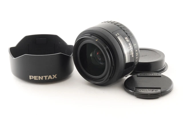 Smc PENTAX Fa 35mm F/2.0 Al Prime Objectif Avec / Capuche Fait au Japon Testé #