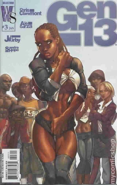 Gen 13 Thirteen #3 VG 2003 Stock Image Low Grade