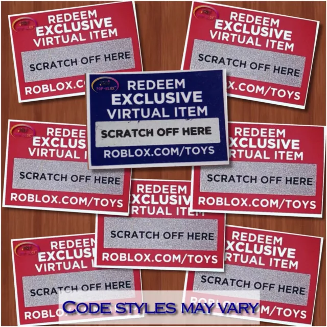 Roblox Series 12: Virtual Item Code ONLY! FREE ship in message! Choose 1-!