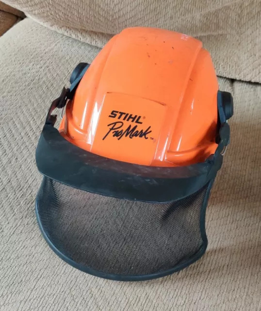 STIHL PROMARK Helmet BRUSH SHIELD PROTECTOR FACE SHIELD EAR PROTECTION PELTOR