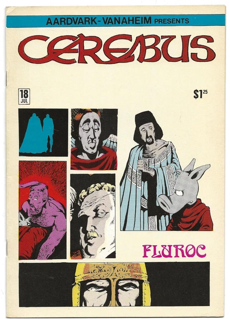 CEREBUS 18 Dave Sim (Aardvark-Vanaheim, 1980)