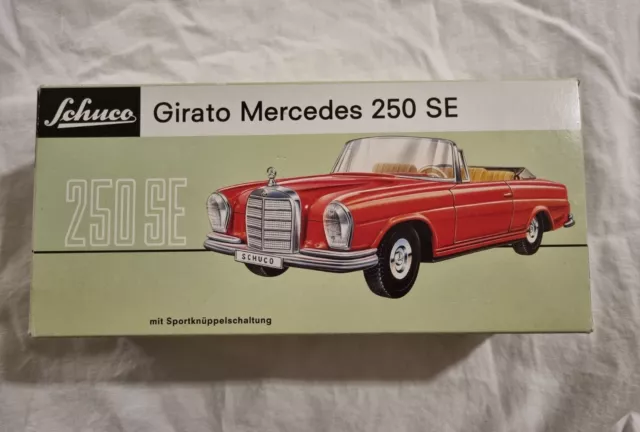 Schuco Girato Mercedes 250 Se, Art. N° 01200 Mit Ovp & Schlüssel