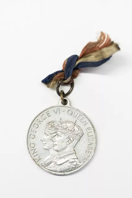 King George Vi And Queen Elizabeth Coronation Crowned May 12Th 1937 Medal