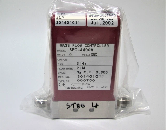 HORIBA STEC mass flow controller SEC-4400m