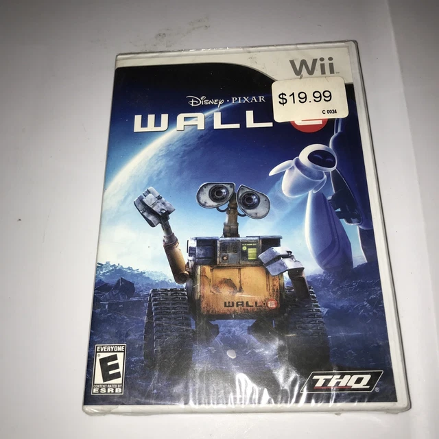 DISNEY PIXAR WALL E Wii Game Animated Action Adventure Complete Sealed