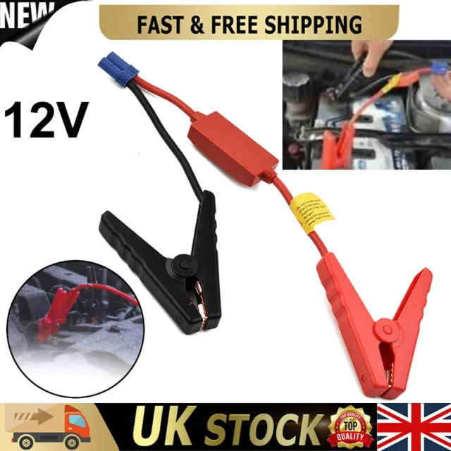 1Pc Emergency Start Car Jump Starter Air Booster Charger Leads 12V Spare Parts