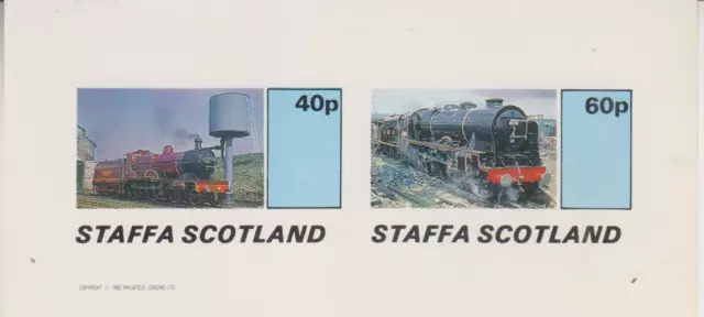 Railway Scotland Mint Unperforated 7913