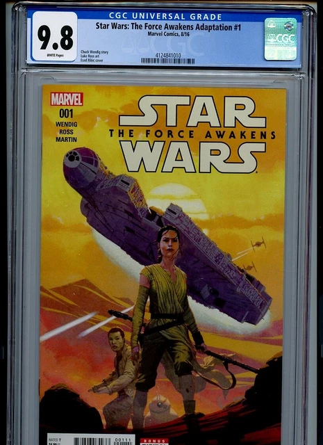 CGC 9.8 Star Wars: The Force Awakens Adaptation #1