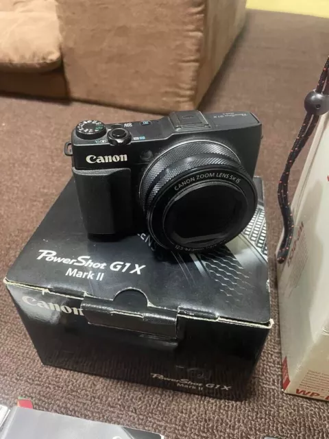 Canon Power Shot G1 X Mark II + boîtier étanche