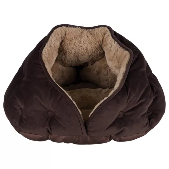 Trixie Nid Douillet Malu Braun / Marron Clair pour Petits Chiens, Neuf