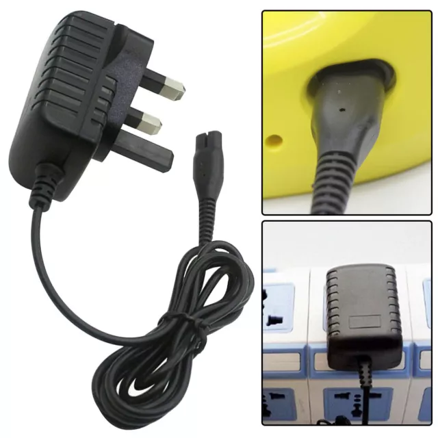 Vacuum Battery Charger for Karcher WV2 50 60 70 UK Plug Replacement Power Cable