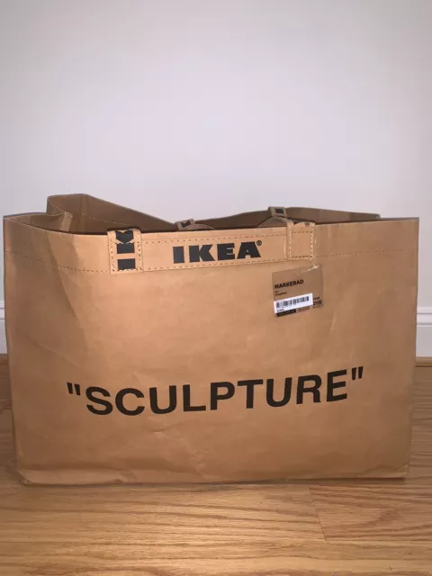 IKEA x Virgil Abloh (Off-White) MARKERAD “SCULPTURE ”Bag, Large (21  Gallon)