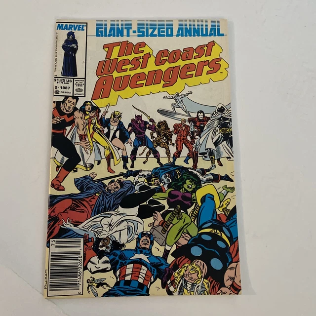 Avengers West Coast Annual #2 Marvel Moon Knight Hawkeye Thor
