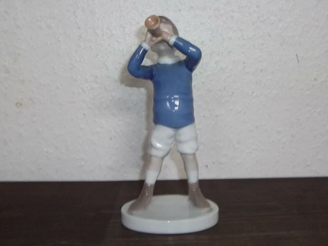 Decorativo Figura" Bub Con Cuerno" NR.1792 De Bing&gröndahl #8697