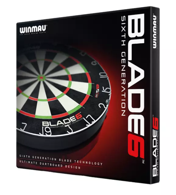 Winmau Steeldartboard  Dartboard Blade 6, Dartscheibe, Bristle Board, neu