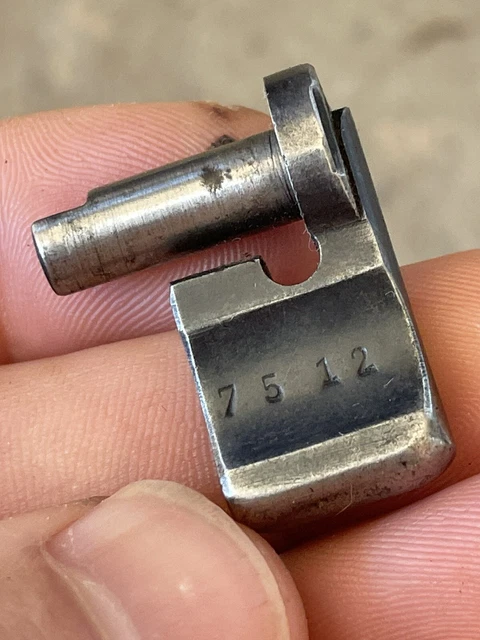 WW2 German K98 Mauser WaA63 Safety Stock Bolt