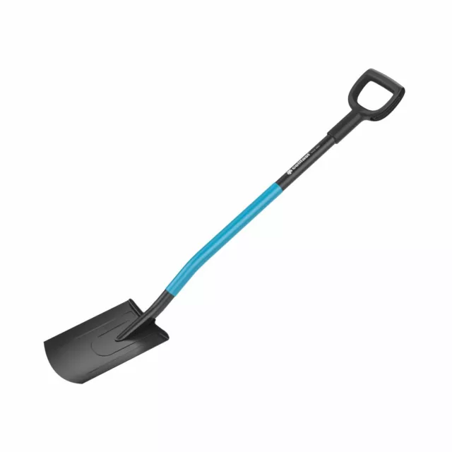 Carbon Steel Digging Shovel Straight EXTRA Heavy Duty Garden Spade IDEAL PRO
