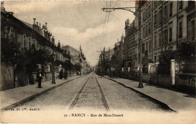 CPA NANCY - Rue de Mon-Desert (386026)