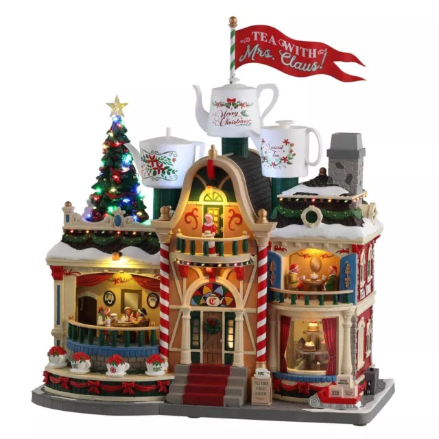 Lemax Christmas Village Tea With Mrs. Claus - 35018