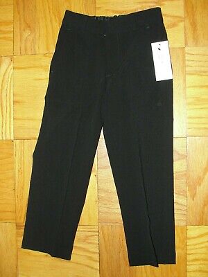 Boys Calvin Klein Suit Separates Black SLIM FIT Pants-Smoke/Pet-free-Size 5-NWT