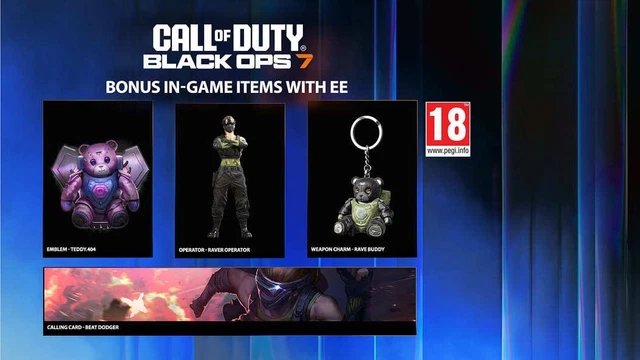 CALL OF DUTY Black OPS 7 | Rave Rider EE Bundle Bonus in game items ...