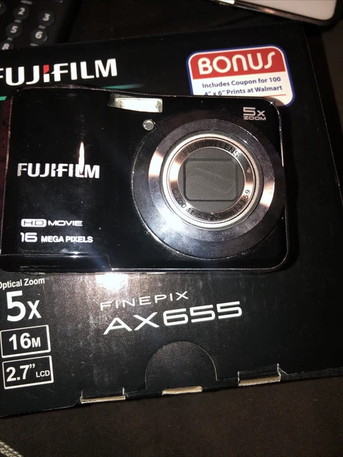 5x Zoom Fujifilm Finepix Ax655 CÁMARA DIGITAL FUJIFILM FinePix