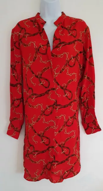 Camicia rossa zara sales